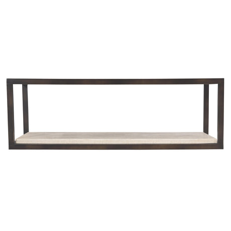 Kinsley Bronze/White Travertine Cocktail Table - Ornate Home