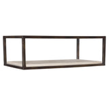 Kinsley Bronze/White Travertine Cocktail Table - Ornate Home