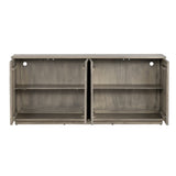 Kinsley Brown Four-Door Sideboard - Ornate Home