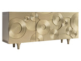 Kintore Brass Entertainment Credenza - Ornate Home
