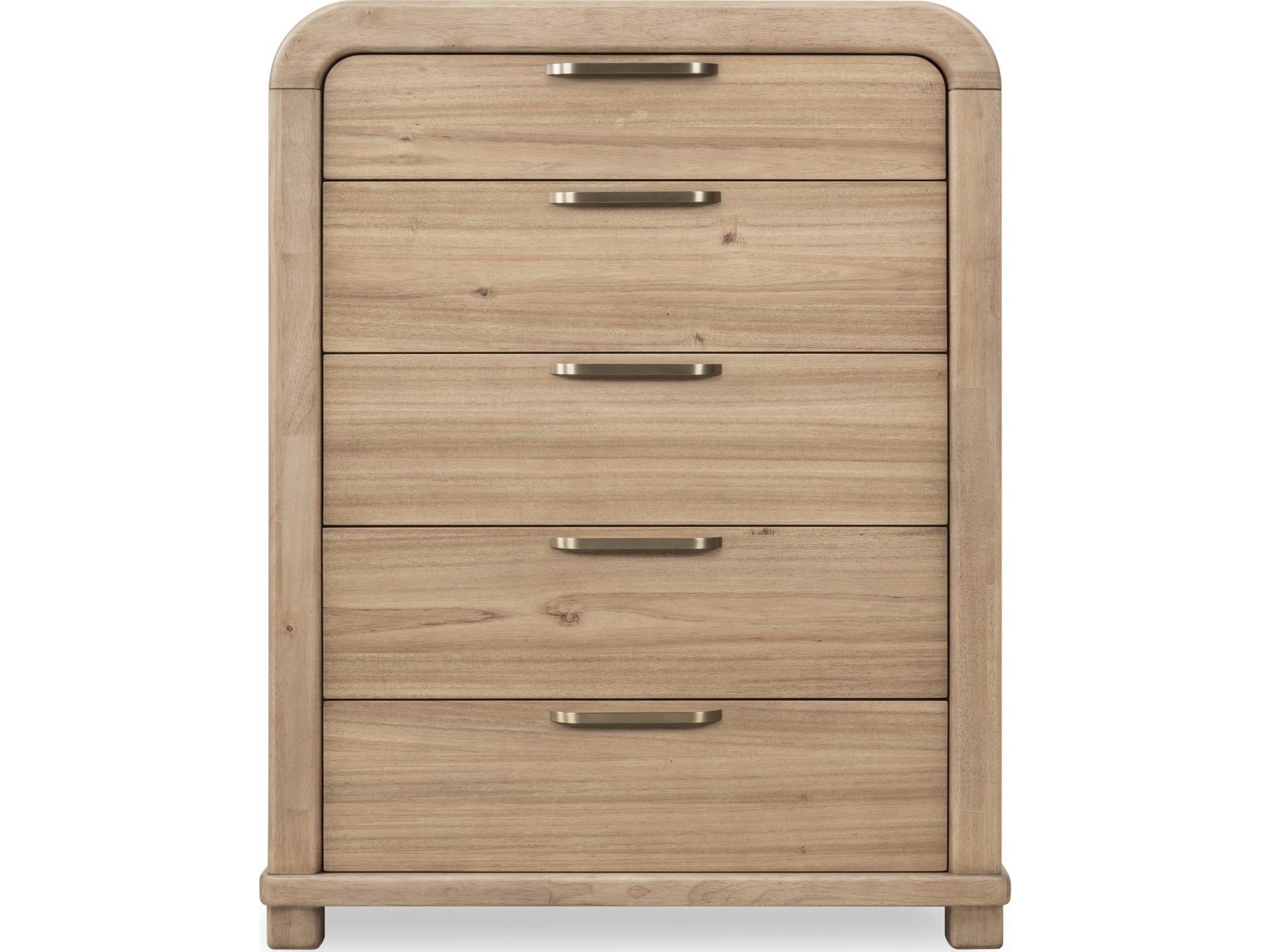 Kione Lioness Five Drawer Acacia Wood Chest - Ornate Home