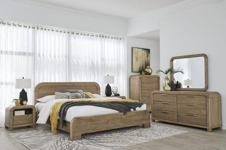 Kione Lioness Five Drawer Acacia Wood Chest - Ornate Home