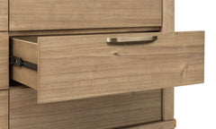 Kione Six Drawer Acacia Wood Dresser in Lioness - Ornate Home