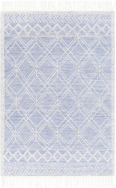 Kipp Blue Area Rug - Clearance - Ornate Home