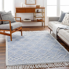 Kipp Blue Area Rug - Clearance - Ornate Home