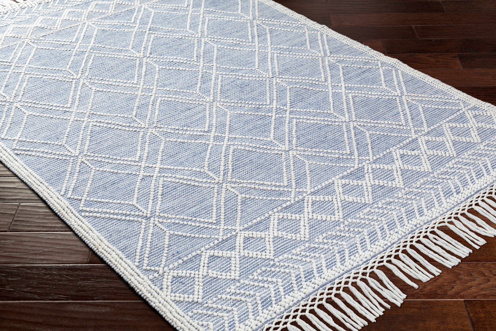 Kipp Blue Area Rug - Clearance - Ornate Home