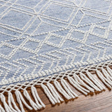 Kipp Blue Area Rug - Clearance - Ornate Home