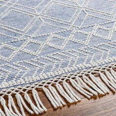 Kipp Blue Area Rug - Clearance - Ornate Home