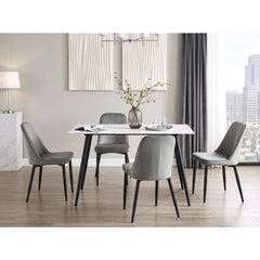 Kira Brown Side Chair - Ornate Home