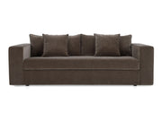 Kiran Warm Charcoal Sleeper Sofa - Ornate Home
