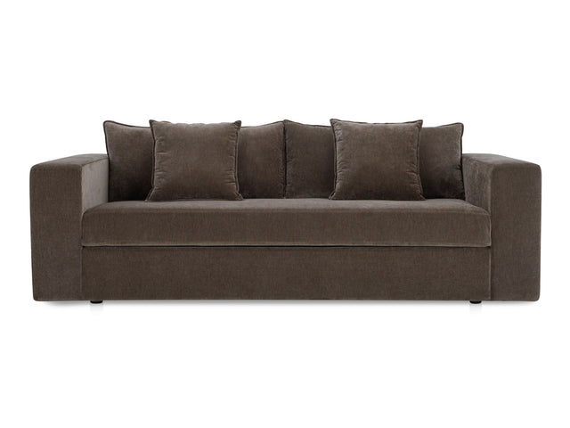 Kiran Warm Charcoal Sleeper Sofa - Ornate Home