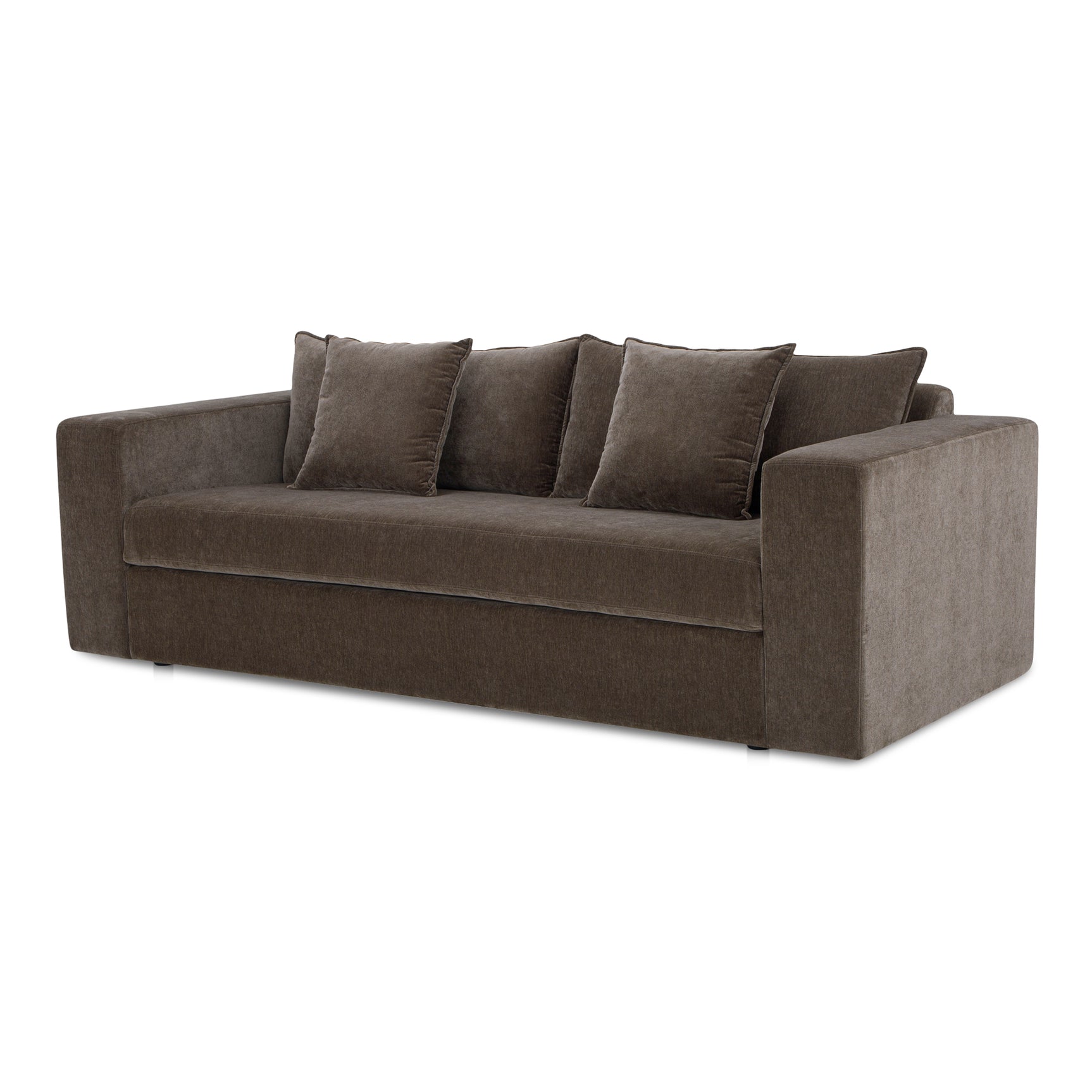 Kiran Warm Charcoal Sleeper Sofa - Ornate Home
