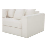 Kiran White Sleeper Sofa - Ornate Home