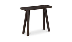 Kirby Brushed Dark Brown Nightstand - Ornate Home