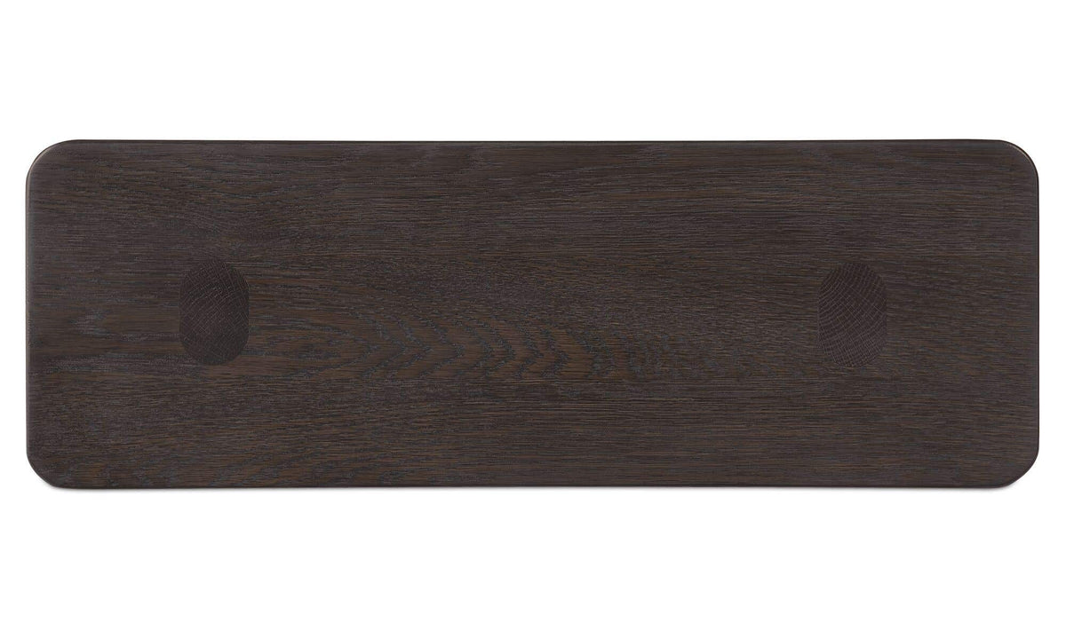 Kirby Brushed Dark Brown Nightstand - Ornate Home