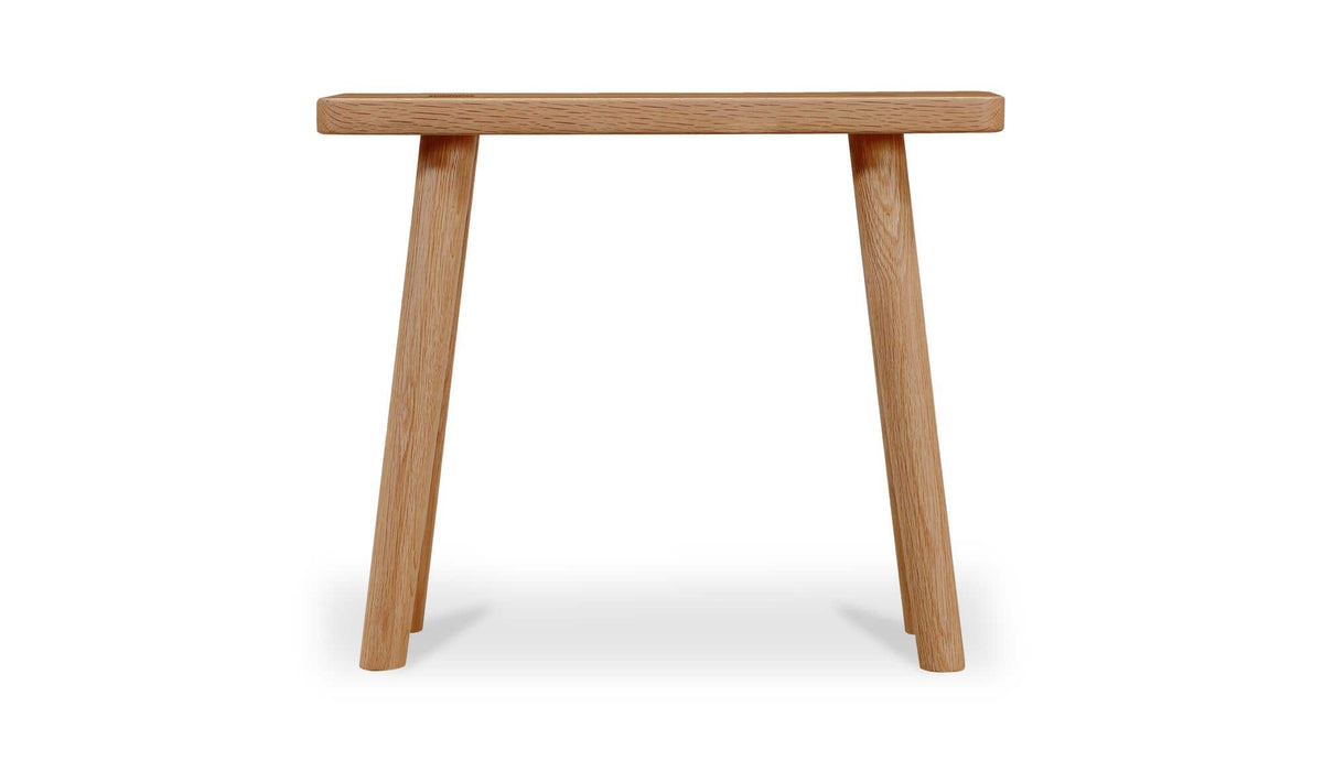 Kirby Brushed Natural Oak Nightstand - Ornate Home