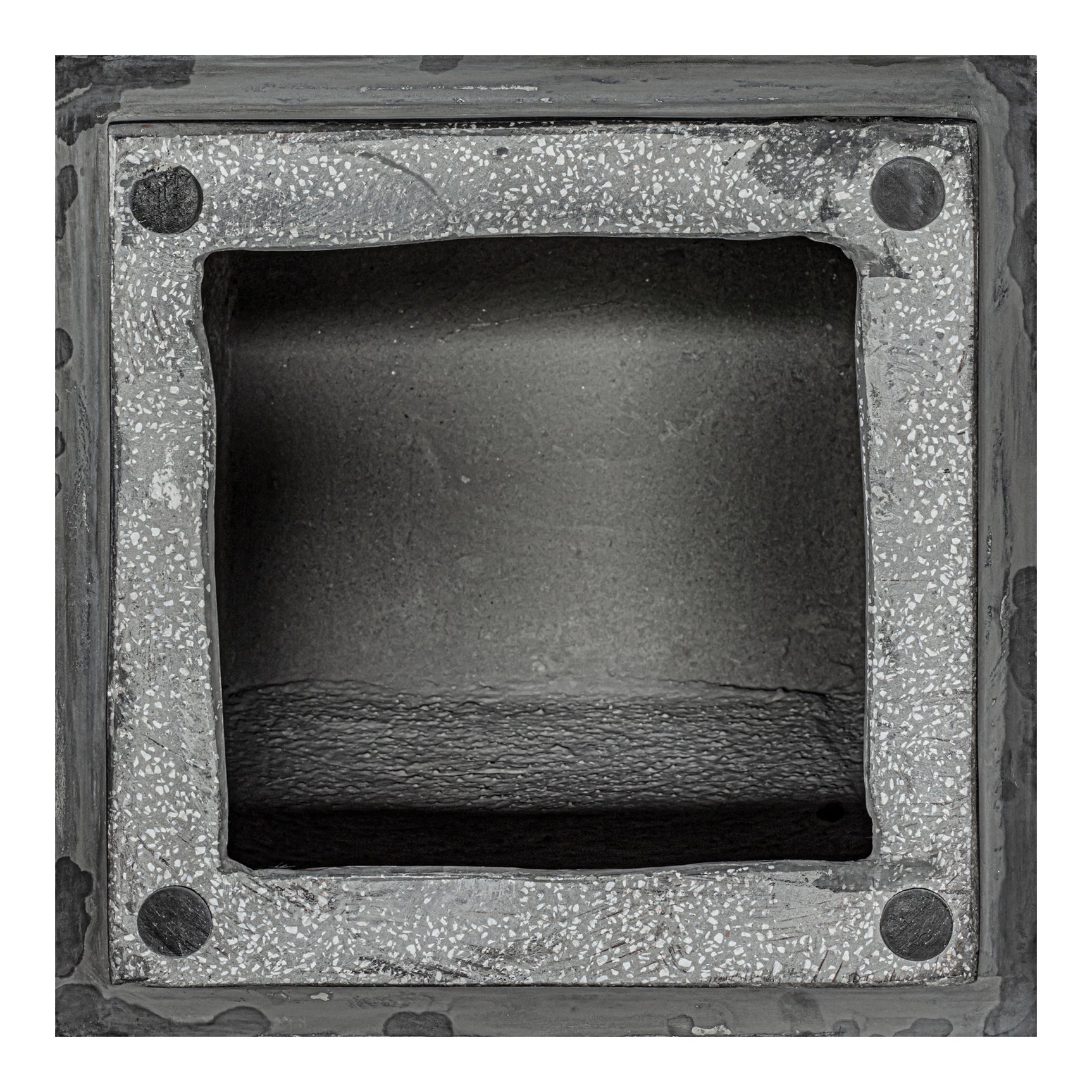 Kiri Black Outdoor Side Table - Ornate Home