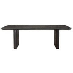 Kirin Black Reclaimed Fir Dining Table - Ornate Home