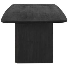 Kirin Black Reclaimed Fir Dining Table - Ornate Home
