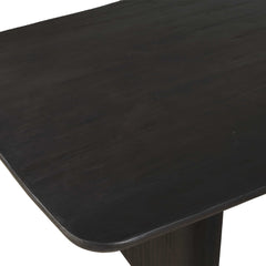Kirin Black Reclaimed Fir Dining Table - Ornate Home