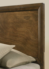 Kirkham Walnut 4 Pc. Twin Bedroom Set - Ornate Home