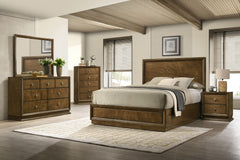 Kirkham Walnut Full Bed - Ornate Home