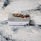 Kirkland Dark Blue Marble Rug - Ornate Home