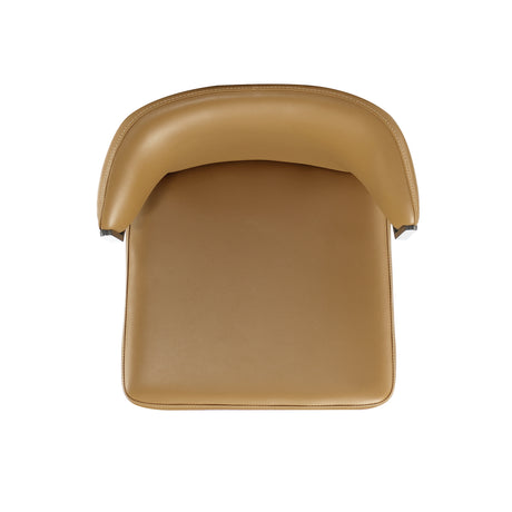 Kirsten Dining Chair in Camel (set of 2) - Ornate Home