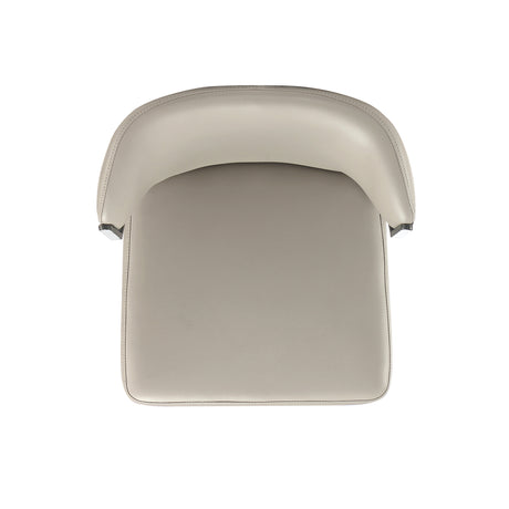 Kirsten Dining Chair in Light Grey (set of 2) - Ornate Home