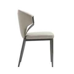 Kirsten Dining Chair in Light Grey (set of 4) - Ornate Home