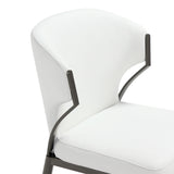 Kirsten Dining Chair in White (set of 2) - Ornate Home