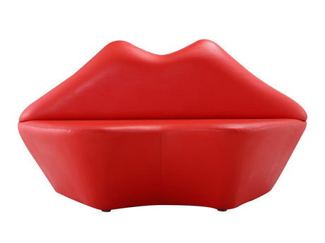 Kiss Loveseat in Red - Ornate Home