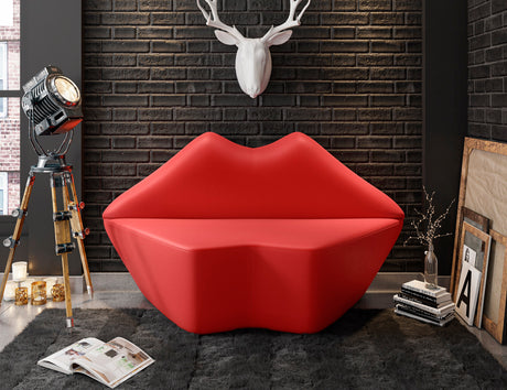Kiss Loveseat in Red - Ornate Home