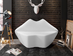 Kiss Loveseat in White - Ornate Home