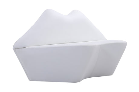 Kiss Loveseat in White - Ornate Home