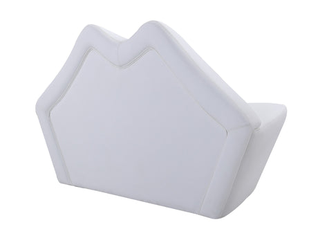 Kiss Loveseat in White - Ornate Home