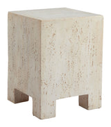 Kitara Beige Side Table - Ornate Home