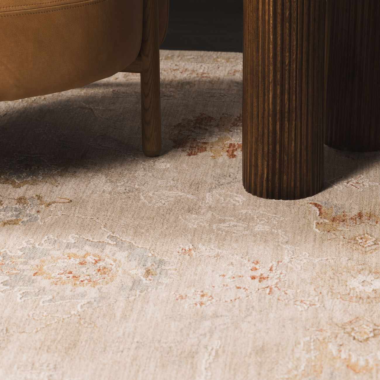 Kitchener Oushak Thick Luxe Area Rug - Ornate Home