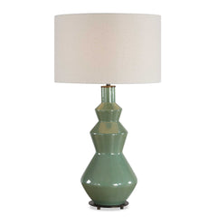 Kitley Sage Green Table Lamp - Ornate Home