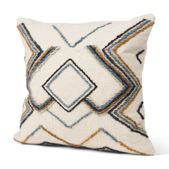 Kitt Cream 20x20 Square Pillow Cover