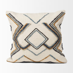Kitt Cream 20x20 Square Pillow Cover