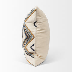 Kitt Cream 20x20 Square Pillow Cover