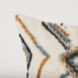 Kitt Cream/Multicolor 14x26 Patterned Lumbar Pillow Cover