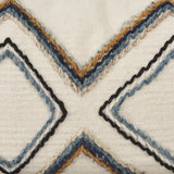Kitt Cream/Multicolor 14x26 Patterned Lumbar Pillow Cover