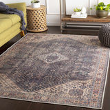 Kittrell Vintage Flat Pile Washable Rug - Clearance - Ornate Home
