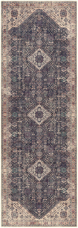Kittrell Vintage Flat Pile Washable Rug - Clearance - Ornate Home