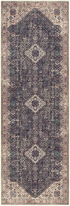 Kittrell Vintage Flat Pile Washable Rug - Clearance - Ornate Home