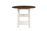 Kiwi White Wash Counter Height Table - Ornate Home