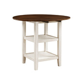 Kiwi White Wash Counter Height Table - Ornate Home