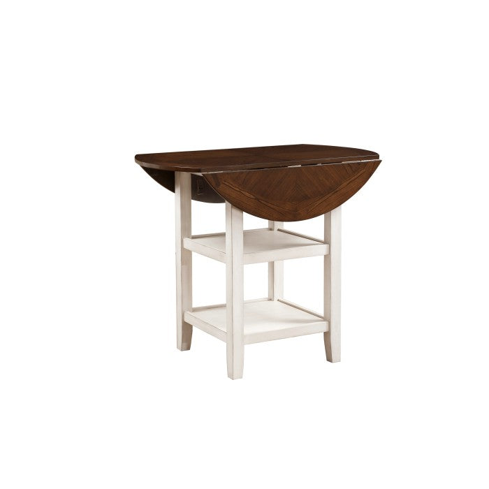 Kiwi White Wash Counter Height Table - Ornate Home